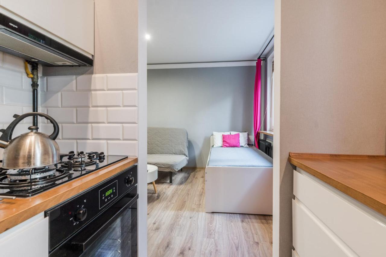 Lägenhet Apartament Black Stripes Blisko Morza *